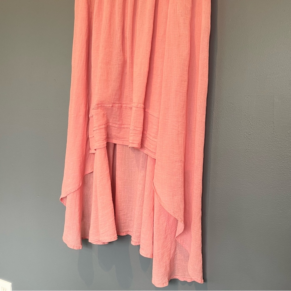 NWOT Free People India Gauze Embroidered Dress Pit to Pit: 23”. - Picture 5 of 8